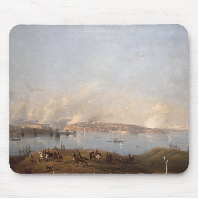 Ansicht des Hafens von Sebastopol während des Mousepad (Vorne)