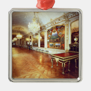 Ansicht des Halls von Kämpfen Ornament Aus Metall