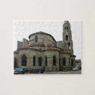 Ansicht des Helms der Kirche (Foto) Puzzle