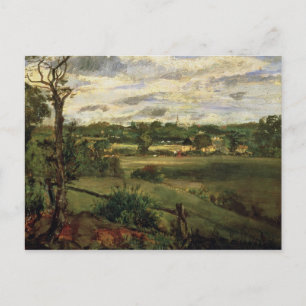 Ansicht des Highgate von Hampstead Heath, c.1834 Postkarte