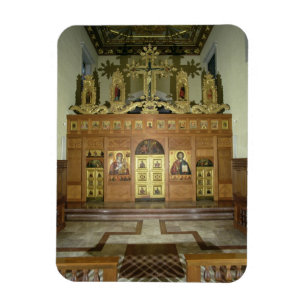 Ansicht des Iconostasis, 1641 (Foto) (sehen Sie Magnet