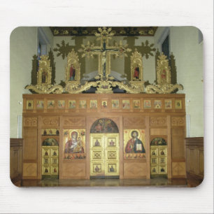 Ansicht des Iconostasis, 1641 (Foto) (sehen Sie Mousepad