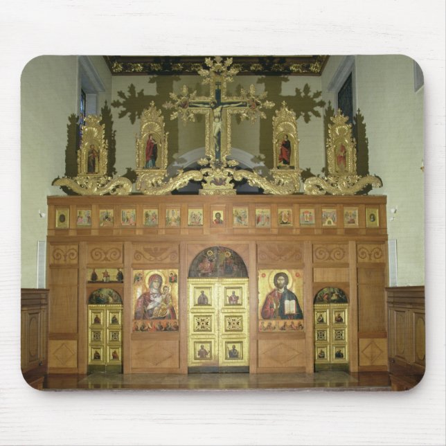 Ansicht des Iconostasis, 1641 (Foto) (sehen Sie Mousepad (Vorne)