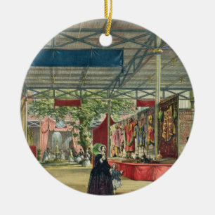 Ansicht des Indien-Abschnitts der großen Keramikornament