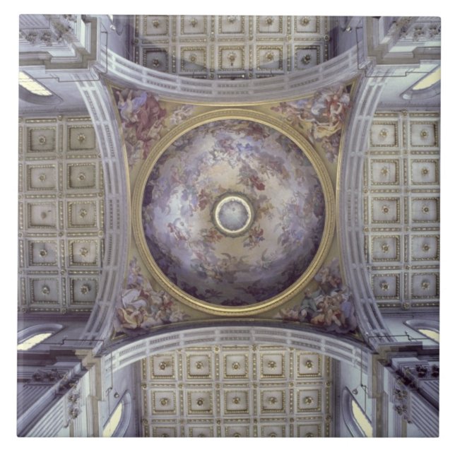 Ansicht des Innenraums der Kuppel, im Jahre 1425 Fliese (Vorderseite)