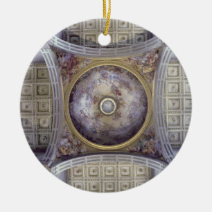 Ansicht des Innenraums der Kuppel, im Jahre 1425 Keramikornament