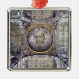 Ansicht des Innenraums der Kuppel, im Jahre 1425 Silbernes Ornament