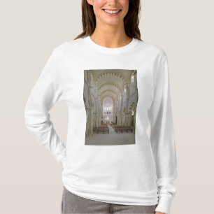 Ansicht des Innenraums des Nave, c.1120-50 T-Shirt