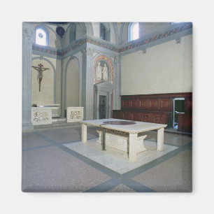 Ansicht des Innenraums, errichtetes c.1420-29 Magnet