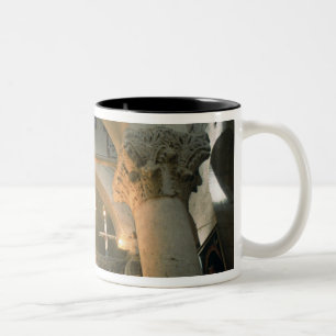 Ansicht des Innenraums Zweifarbige Tasse