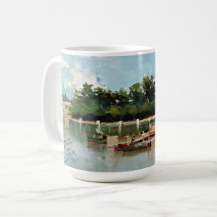 Ansicht des Jetty Joaquín Sorolla Kaffeetasse