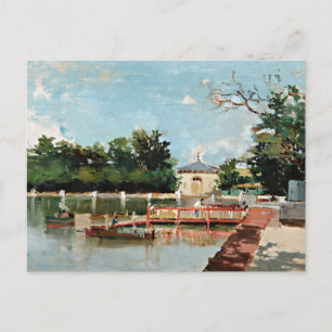 Ansicht des Jetty   Joaquín Sorolla Postkarte