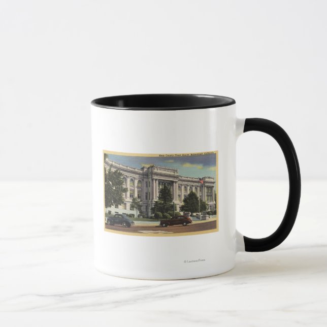Ansicht des KERN Landkreis Court House Tasse (Rechts)