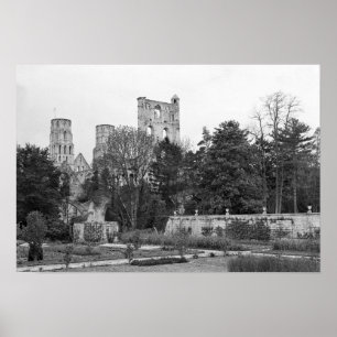 Ansicht des Kirchenäußeren, c.1052-67 Poster