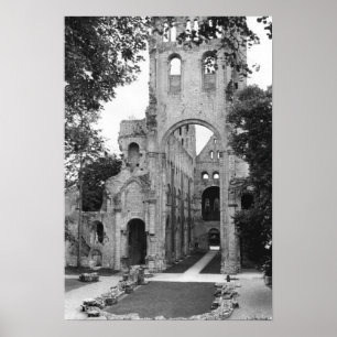 Ansicht des Kircheninnenraums, c.1052-67 Poster