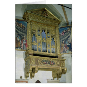 Ansicht des Kirchenorgans, c.1590