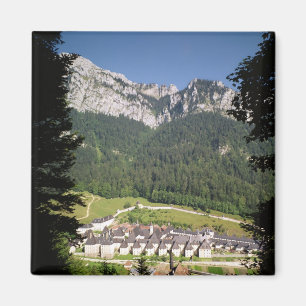 Ansicht des Klosterkomplexes Magnet