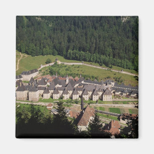 Ansicht des Klosterkomplexes Magnet