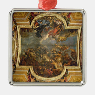 Ansicht des Königs Taking Maastricht in 13 Tage Silbernes Ornament