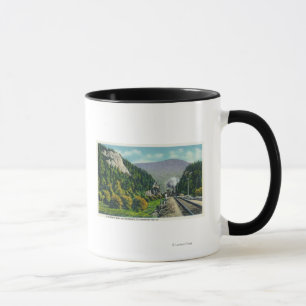 Ansicht des Kopfes u. der Crawford-Kerbe Entranc Tasse