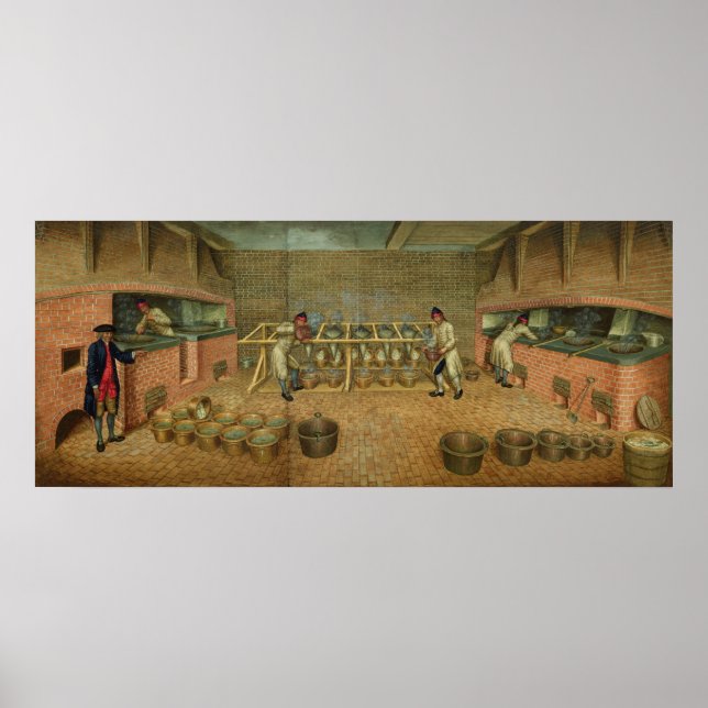 Ansicht des Laboratoriums Poster (Vorne)