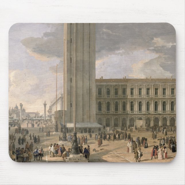 Ansicht des Marktplatzes San Marco, Venedig, Mousepad (Vorne)