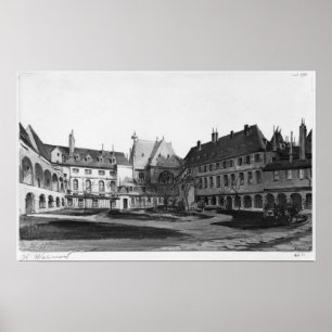 Ansicht des Maternite Port-Royal das Kloster Poster