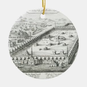 Ansicht des Mekkas, von 'Entwurf einer Keramik Ornament