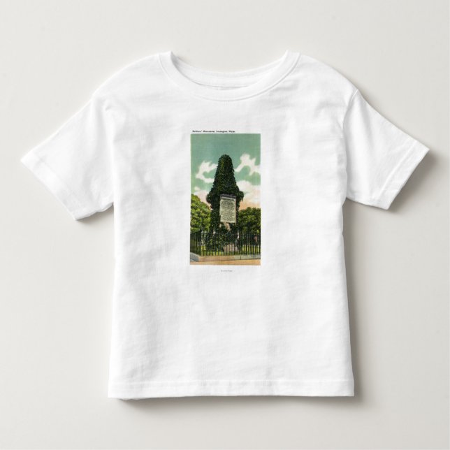 Ansicht des Monuments der Soldaten Kleinkind T-shirt (Vorderseite)