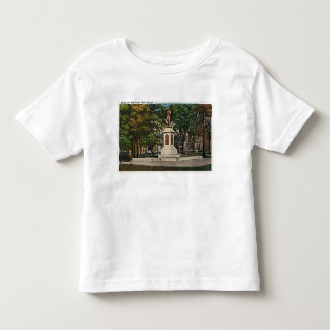 Ansicht des Monuments der Soldaten Kleinkind T-shirt (Vorderseite)