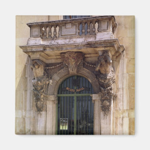 Ansicht des Museumseingangs Magnet