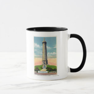 Ansicht des Myles Standish Monuments # 2 Tasse