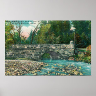 Ansicht des Napa Countys BridgeNapa, CA Poster