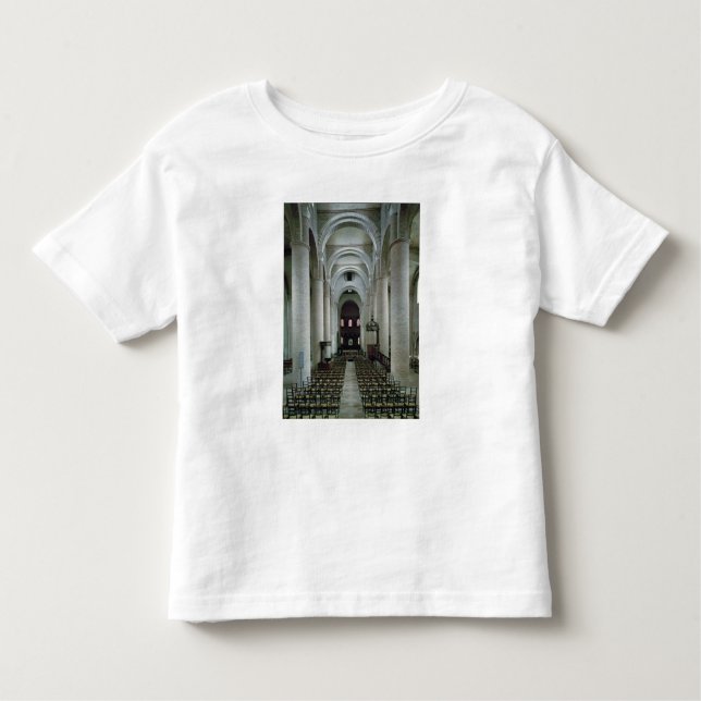 Ansicht des Nave, blickend in Richtung des Altars Kleinkind T-shirt (Vorderseite)
