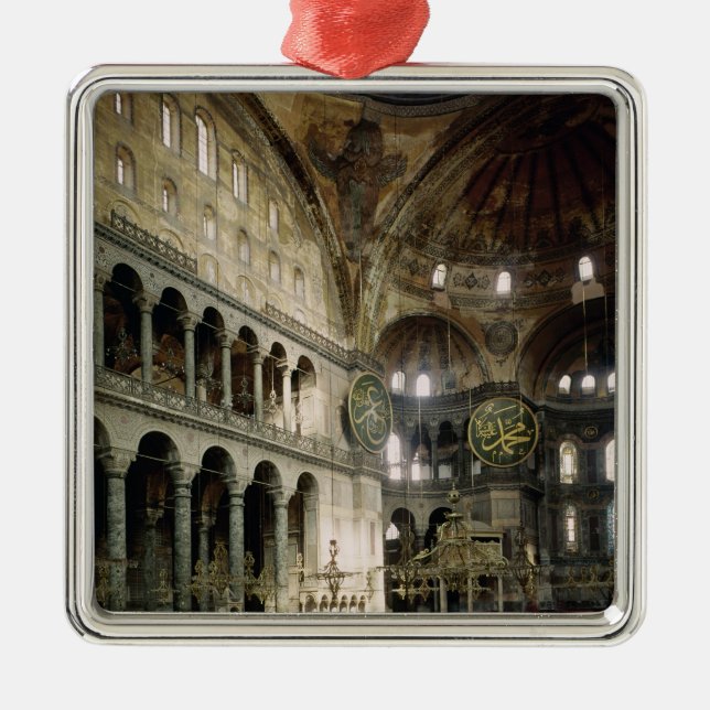 Ansicht des Nave Silbernes Ornament (Vorne)