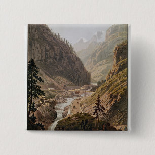 Ansicht des neuen Simplon Durchlaufs, 1811 Button