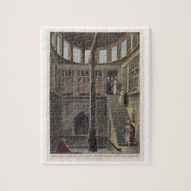 Ansicht des Nilometer, überziehen 2 'von den Puzzle (Vertikal)