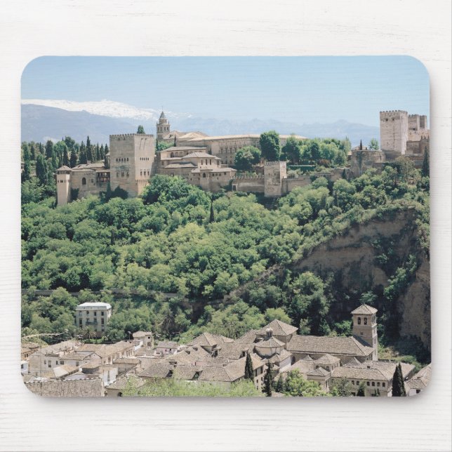 Ansicht des Palastes des Alhambras Mousepad (Vorne)