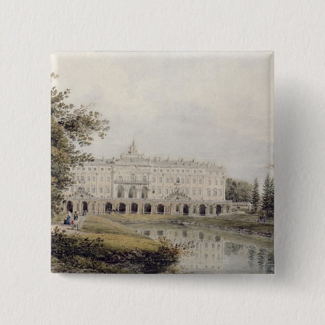 Ansicht des Palastes von Strelna nahe St. Button (Vorderseite)