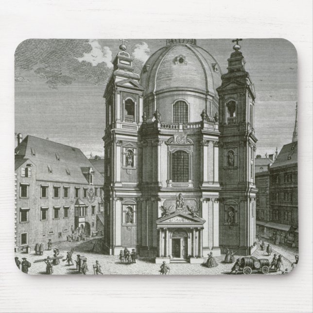 Ansicht des Peterskirche Mousepad (Vorne)