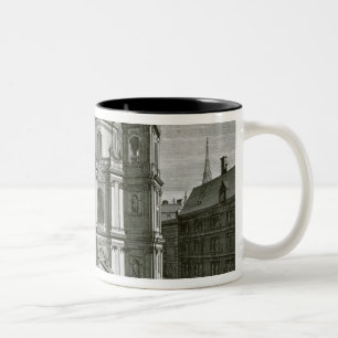 Ansicht des Peterskirche Zweifarbige Tasse