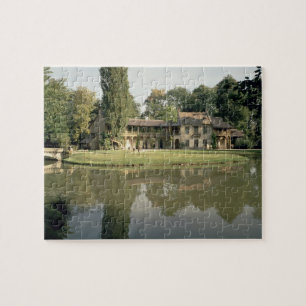 Ansicht des Petit Hameau, 1782-85 (Foto) Puzzle