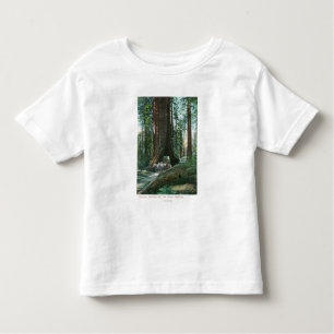 Ansicht des Pferdewagens unter Wawona Baum Kleinkind T-shirt