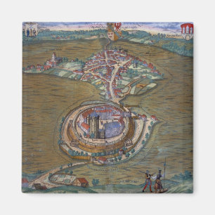 Ansicht des Platzes de Louis le großartig, mit Magnet