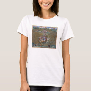 Ansicht des Platzes de Louis le großartig, mit T-Shirt
