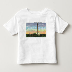 Ansicht des Provincetown Pilger-Denkmal-Monuments Kleinkind T-shirt