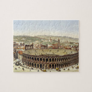 Ansicht des römischen Amphitheatre, Verona, Puzzle