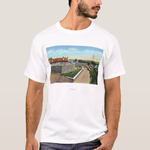 Ansicht des Sally-Hafens und des WestDemilune T-Shirt