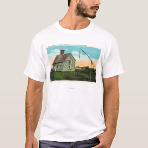 Ansicht des Sarg-Hauses, am ältesten auf der Insel T-Shirt