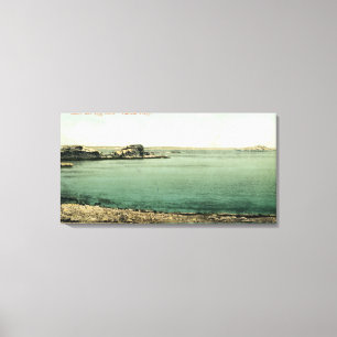 Ansicht des Schloss-und Ei-Felsens Leinwanddruck